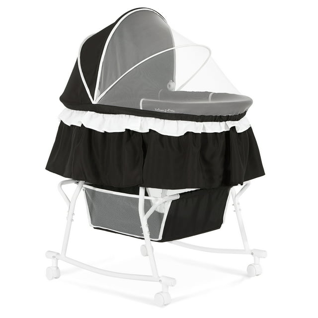 Dream On Me Lacy, Portable 2-in-1 Bassinet and Cradle, #442