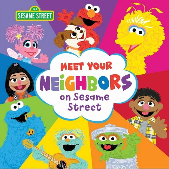 Sesame Street Scribbles Meet Your Neighbors on Sesame Street, (Hardcover)