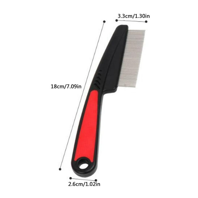 Flea Comb Multifunctional Pet Hair Comb Flea And Tear Stain Removal 2024 New Flea Comb For Dogs And Cat Dematting Fine Comb Grooming Comb Kit
