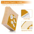 thumbnail image 5 of Yayeee Napkin Holder for Table Kitchen Paper Tissue Organization, White Flowers, 5 of 8