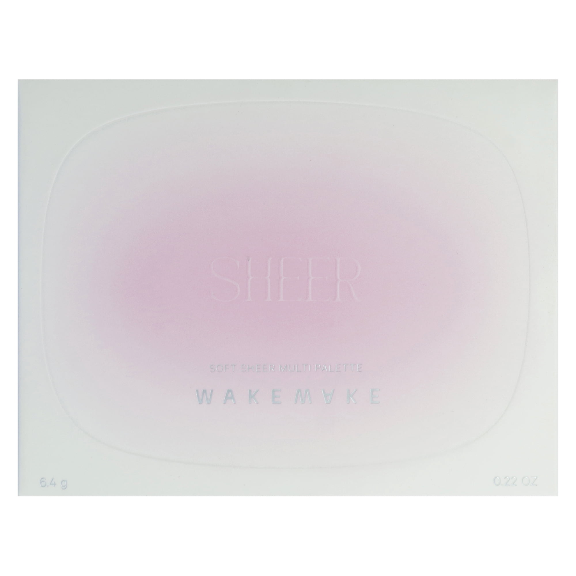 Wakemake Soft Sheer Multi Palette - 03 Lavander Pleasure , 0.22 oz Makeup
