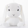 thumbnail image 1 of 1pc 25/50/65cm Cute Rabbit Plush Toy Stuffed Soft Animal Rabbit Doll Baby Kids Toys Birthday Gift Christmas Present for GirlWhite25cm Deng Xun unisex, 1 of 2