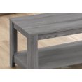 thumbnail image 2 of Contemporary Home Living 3-Piece Fossil Gray Contemporary Table Set 42", 2 of 4