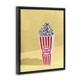 thumbnail image 2 of Stupell Industries Eclectic Disco Filled Popcorn Black Floating Frame Canvas Art, 17 x 21, by LISH Creative, 2 of 8