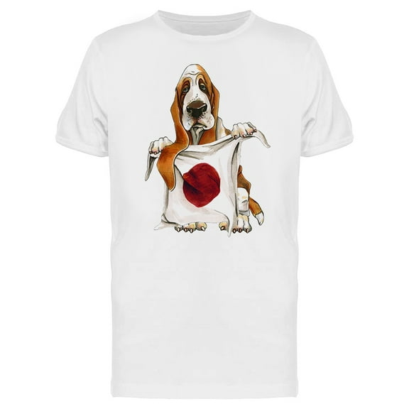 Japanese Basset Tee Men's -Image by Shutterstock