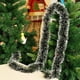thumbnail image 4 of Guirnalda de oropel navideño de 200 cm con cintas de flores de rubia, adornos para árbol de Navidad, suministros de decoración para bodas, fiestas de Año Nuevo, 4 of 5