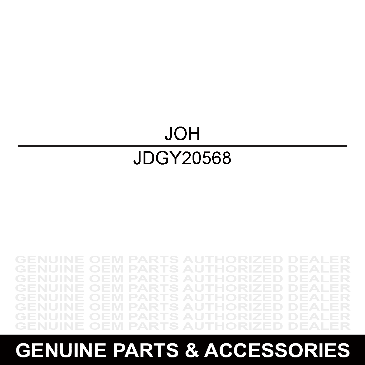John Deere GY20568 Standard Mower Blade Kit L120 L130 48" Cut Deck Lawn Mowers
