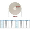 thumbnail image 3 of 6\" 150mm Diamond Coated Flat Lap Wheel Jewelry Polish Grinding Disc 80~3000Grit, 3 of 7
