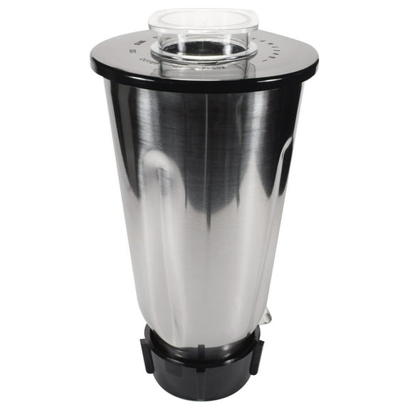 Stainless Steel Blender Jar with Lid and Bottom fits & Osterizer Blenders