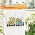 thumbnail image 4 of bamooi Buffalo Plaid Gnome Bee Truck Sunflower Lemons Summer Kitchen Towels Dish Towels, 18x26 Inch Decoration Hand Towels Set of 2, 4 of 6