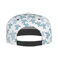 thumbnail image 4 of Fotbe Hand Drawn Turtle Flat Bill Visor Cap Classic Snapback Hat Polyester Foam Trucker Hat Trucker Cap Adjustable Baseball Cap, 4 of 9