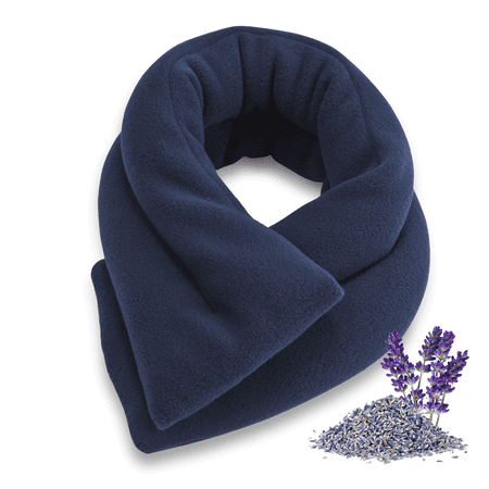 Sunny Bay Lavender Neck Wrap Extra Long Microwavable Moist Heat