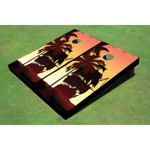 Pirate Ship Cornhole Boards