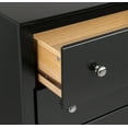 thumbnail image 3 of Prepac Sonoma 2-Drawer Nightstand, Black, 3 of 8