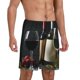 thumbnail image 2 of Fotbe Two Bottles Of Red And White Wine Pantalones Cortos de Pijama para Hombre, Ropa de Dormir, Pantalones de Pijama Cortos para Hombre-XX-Large, 2 of 6