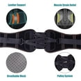 Lower Back Brace Pain Relief with Pulley System Lumbar Support Belt
