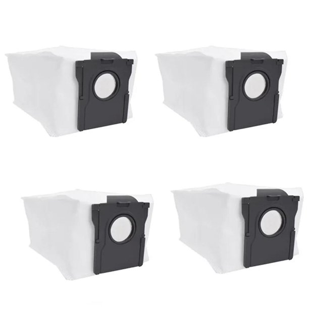 4 piezas de bolsa para polvo para X30 / X30 Pro Ultra S30 Repuestos para aspiradora robot