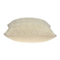thumbnail image 2 of Parkland Collection PILB11046P Housse de Coussin de Transition Beige Caden Carré avec Insert en Poly - 20 x 20 x 7 Po., 2 of 2