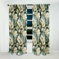 thumbnail image 2 of Designart "Verdant Elegance I" Floral Blackout Curtain Single Panel, 2 of 4