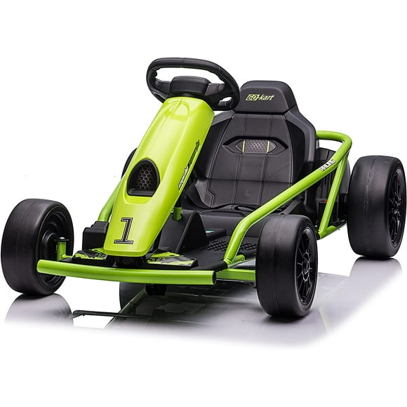 VOLTZ TOYS Electric GoKart, 24V Outdoor Racer Drifter Go Kart Drift Car for Kid and Adult, Upgraded Design