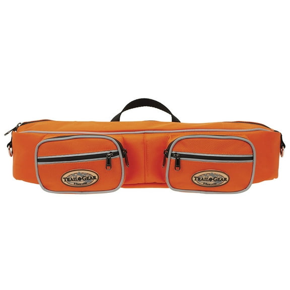 Weaver Leather Trail Gear Cantle Bag Orange