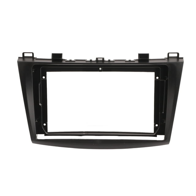 Marco de Panel de navegación para coche de 9 pulgadas, reemplazo de Fascia de tablero estéreo negro para Mazda 3 2010-2013