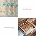thumbnail image 6 of Placemats Set of 4, Teal Red Coastal Woven Placemat, Linen Place Mats for Kitchen/Dining Tables, Summer Beach Nautical Sea Turtle Coral Starfish Washable Table Mats for Party, 6 of 8