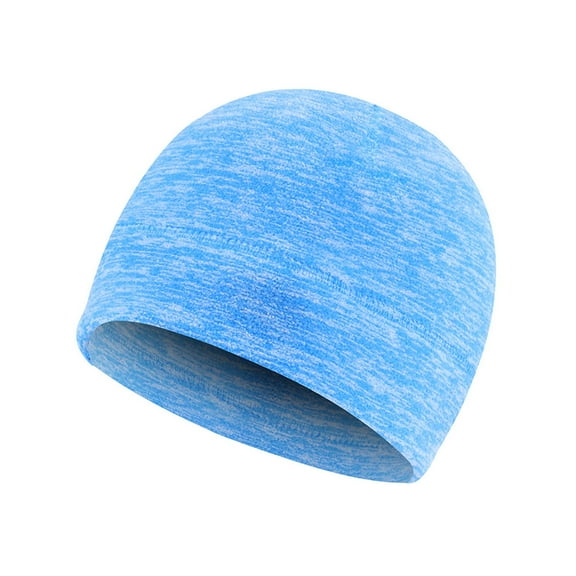 Prolriy Beanies Hats Men Autumn and Winter Men's and Women's Outdoor Fleece Hat Sports Cold Proof Wind Proof Warm Mountaineering Cycling Hat Hats for Men Sky Blue