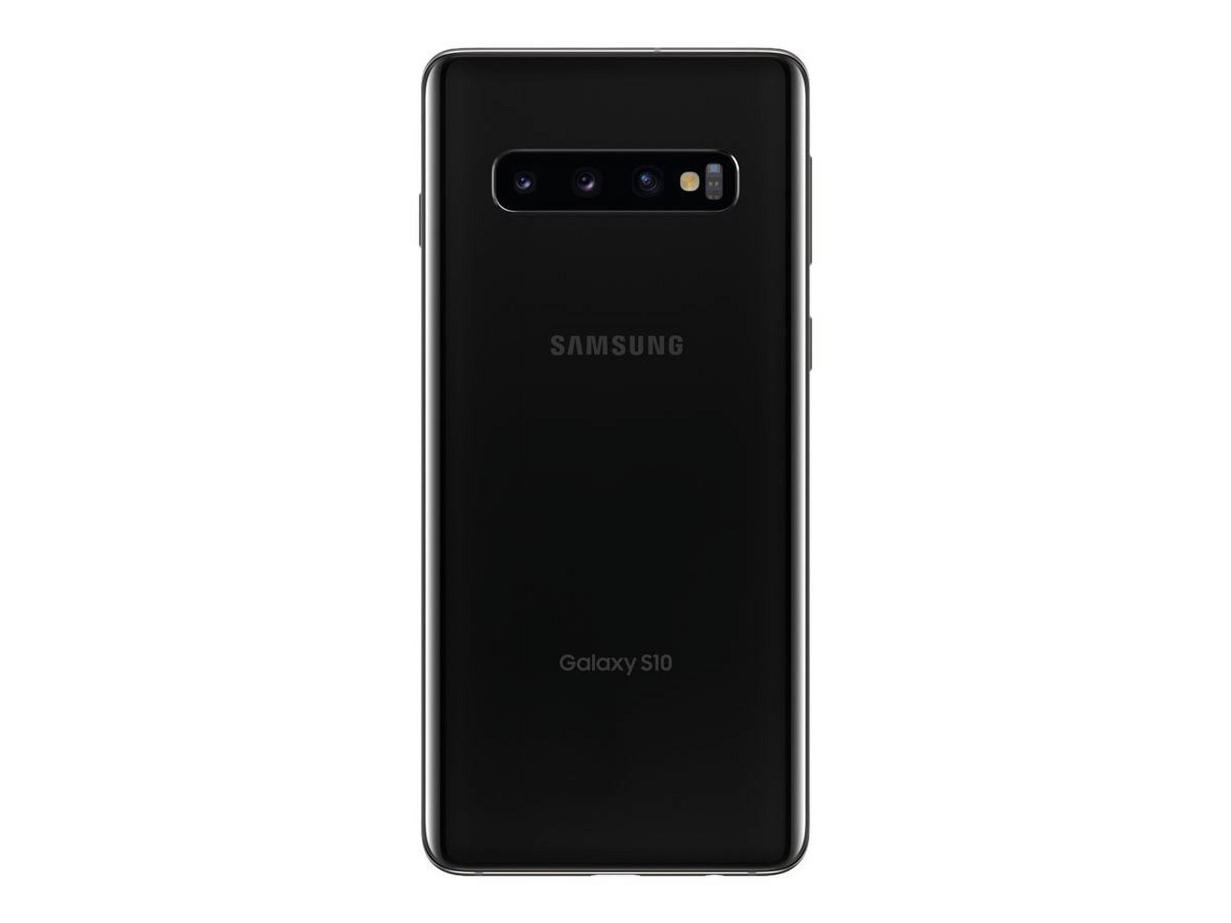 Samsung Galaxy S10 - 4G smartphone - double SIM - RAM 8 Go / Mémoire interne  128 Go - microSD slot 