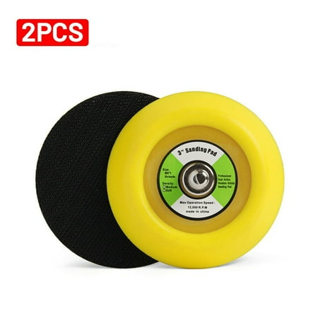 

GLFILL 3 - 6 Da Polisher & Sander Pads Hook And Loop Random Orbital Backing Plates