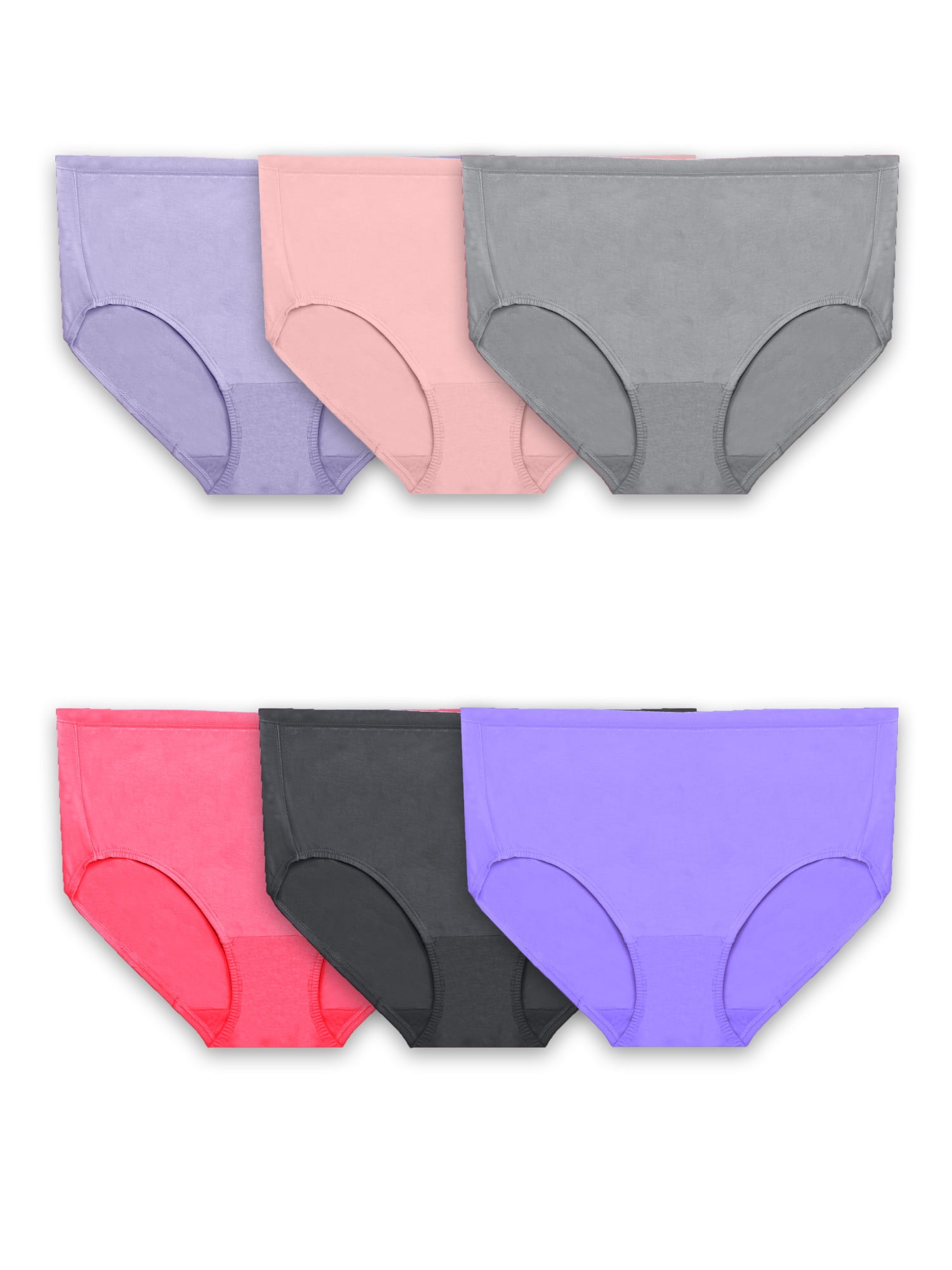 Hanes Toddler Boy Potty Trainer Brief Underwear, 6 Pack, Sizes 2T