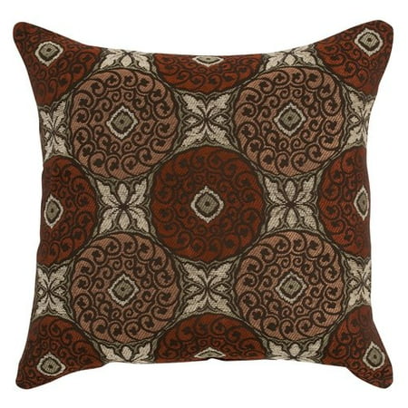 Better Homes and Gardens Warm Circle Swirl Decorative Pillow
