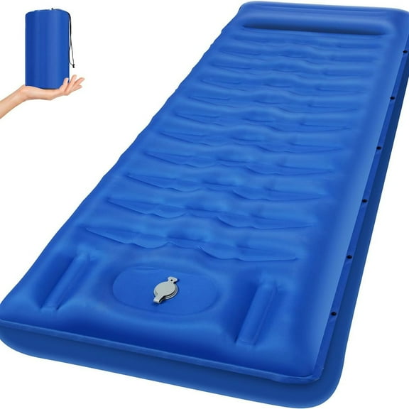 Camping Sleeping Pad, Thick 5 Inch Camping Mat, Ultralight Inflatable Sleeping Pads for Camping, Backpacking, Hiking, Tent