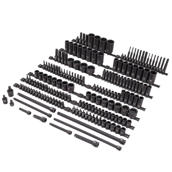 Sunex 10181 181 Piece Mixed Dr Master Impact Socket Set