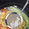 thumbnail image 4 of Maytalsory Stainless Steel Skimmer Spoon Wide Application In Various Cooking Tasks Anti-hot For Kitchen Safety 1Set, 4 of 6