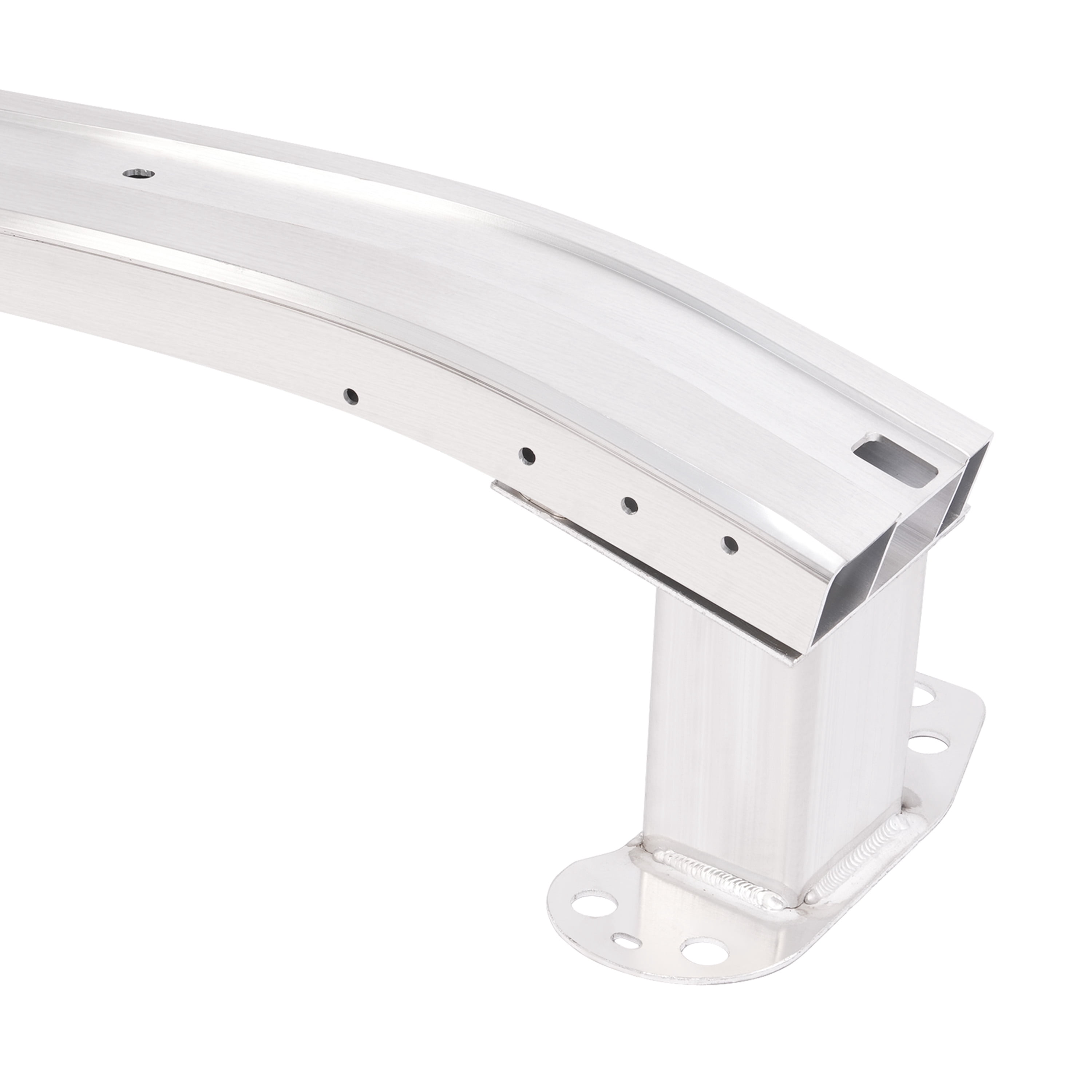 KOJEM Front Bumper Reinforcement Compatible with 2015-2018 Jeep Renegade & Fiat 500X, Impact Bar Replacement for 68247223AA CH1006236 Aluminium Silvery