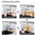 thumbnail image 5 of Yayeee Faucet Mat for Kitchen Sink 14.7" Diatomite Long Splash Guard Pad, Floral Cow, 5 of 7