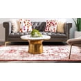 thumbnail image 4 of Unique Loom Color Bordered Traditional Area Rugs, Red, 4 of 6