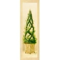 thumbnail image 2 of Welby 11x24 Gold Ornate Wood Framed with Double Matting Museum Art Print Titled - Topiary Traversee II, 2 of 4