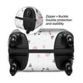 thumbnail image 2 of Disketp Cute Poodle Dog Elastic Travel Luggage Cover Travel Suitcase Protective Cover For Trunk Case Apply To 18''-32'' Suitcase Cover-Small, 2 of 7