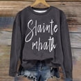 thumbnail image 2 of CKpwisy Womens Oversized Sweatshirts Trendy Loose Love Graphic Crew Neck Pullover Letter Printed Drop Shoulder Long Sleeve Top Shirts Casual Comfy 2025 Fall Fashion Teen Girl Outfits, 2 of 3