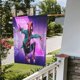 thumbnail image 5 of Bandera de jardín de temporada de Spider-Man, bandera de doble cara, bandera navideña para decoración navideña al aire libre., 5 of 8