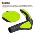 thumbnail image 4 of Yuarrent 1 par de empuñaduras de manillar antideslizantes ajustables para ciclismo de montaña, cubierta de manillar para bicicleta, accesorios Ciclismo Verde negro, 4 of 6