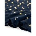 thumbnail image 6 of NOMADIC NOOK Women's Choker V Neck Vintage Flared Gilding Metallic Shiny Star A-Line Dress 2 Packs X-Small Dark Blue/Black, 6 of 8
