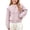 Hot Pink, variant on BLVB Girls Cardigan Long Sleeve Button Front Lace Sweater Kids Fall Knit Sweaters Outwear 1-9 Years(Purple,1-2 Years)
