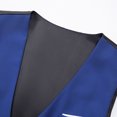 thumbnail image 5 of Mens Dress Suit Vests Button-Down V Neck Sleeveless Business Work Waistcoats with Pockets Formal Solid Slim Vest for Suits or Tuxedos, 5 of 8
