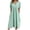 GN1, variant on Tshirt Dress Women Cotton Linen Spring Summer Short Sleeve V Neck Smocked Loose Fit Flowy Midi Dress with Pockets