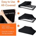 thumbnail image 4 of Housse Extensible Anti-Poussière pour Clavier de Piano 88 Touches, 4 of 5
