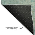thumbnail image 5 of Addison Rugs Mayfield Premium Machine Washable Transitional Modern Teal Rectangle Rug, 10' x 14', 5 of 7