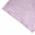 thumbnail image 4 of asdoklhq Summer Dresses Plus Size Dresses Women's Fashion Solid Color Loose Short-Sleeve Dress V-Neck Drawstring Waist Linen Dress Purple XL, 4 of 8